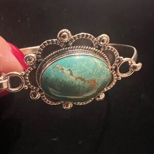 925 STERLING SILVER TURQUOISE BRACELET